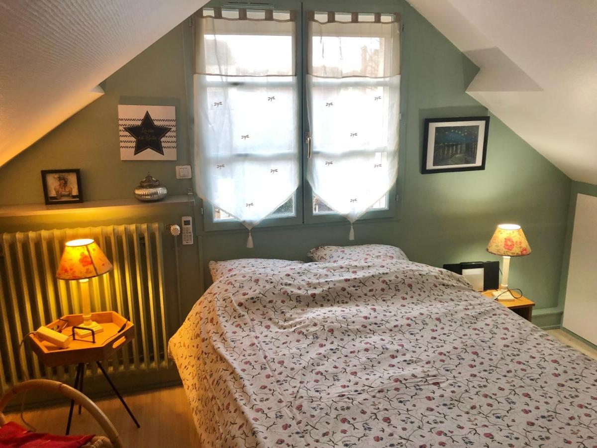 Chambre Double Avec Salle De Bain Privative Auxerre Exterior photo
