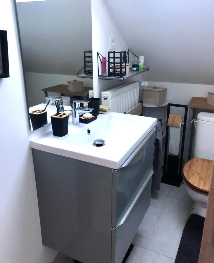 Chambre Double Avec Salle De Bain Privative Auxerre Exterior photo